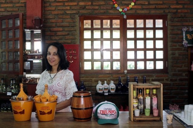  Maria Júlia Baracho, à frente do Engenho Triunfo