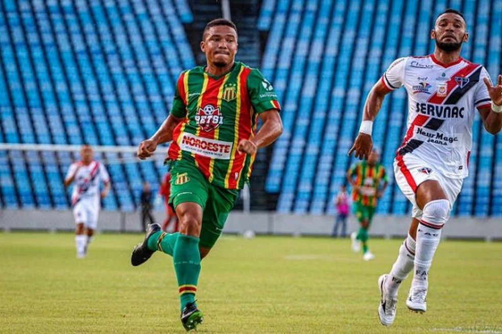 O Sampaio Corrêa lidera o Grupo A, além de ter o melhor ataque da Série C — Foto: Lucas Almeida / Sampaio Corrêa